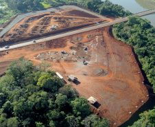Perimetral Leste de Foz do Iguaçu  -  Aduana Brasil-Paraguai