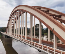 Ponte dos Arcos de União da Vitória foi reformada pelo DER/PR 