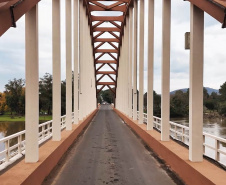 Ponte dos Arcos de União da Vitória foi reformada pelo DER/PR 