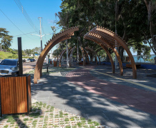 OBRAS NO NOROESTE – O Governo do Estado tem investido na melhoria de infraestrutura dos municípios da região Noroeste com o objetivo de potencializar o turismo às margens do Rio Paraná. 