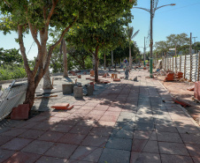 OBRAS NO NOROESTE – O Governo do Estado tem investido na melhoria de infraestrutura dos municípios da região Noroeste com o objetivo de potencializar o turismo às margens do Rio Paraná. 