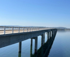 PR-218 e SP-249 Ponte da Represa de Chavantes reforma 