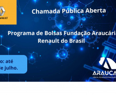 Parceria entre Fundação Araucária e Renault oferece 114 bolsas de pesquisa