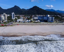 Novo boletim da orla: revitalização de Matinhos atinge 94,33% em junho