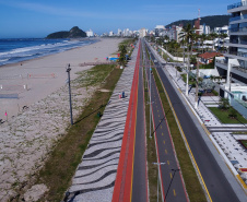 Novo boletim da orla: revitalização de Matinhos atinge 94,33% em junho