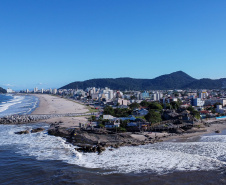 Novo boletim da orla: revitalização de Matinhos atinge 94,33% em junho