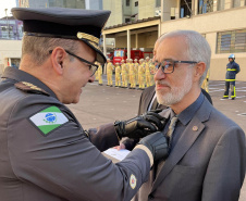 No dia 2 de julho, em celebração ao Dia do Bombeiro Brasileiro, o  Corpo de Bombeiros do Paraná (CBMPR) realizou uma solenidade especial, com desfiles e homenagens