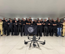 Polícia Penal do Paraná já capacitou mais de 500 servidores em curso de drones