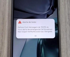 Defesa Civil mostra como vai funcionar novo teste de alerta em duas cidades do Paraná