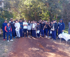   Projeto voltado para jovens mostra caminho da água da escola ao rio