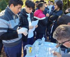   Projeto voltado para jovens mostra caminho da água da escola ao rio