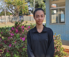 Jovens aprenderam uso correto da rede de esgoto e vão ensinar familiares - Sara Ferreira de Melo, da Escola Estadual de Floriano