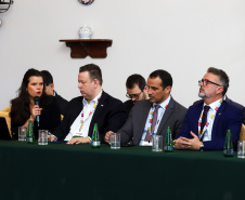 Grupo de Trabalho nesta sexta-feira (9) da 11ª edição do Consórcio de Integração Sul e Sudeste (Cosud), no Espirito Santo.