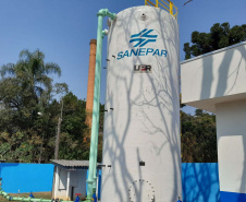 Sanepar amplia em 100% a produção de água tratada em Porto Amazonas