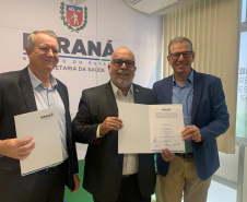  Com parceria entre Sesa, Setti e Unicentro, Hospital Regional Centro-Oeste formaliza implantação de hospital-escola