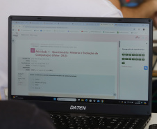Alunos do projeto Talento Tech realizam primeira prova presencial nos 50 municípios