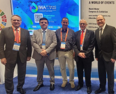 Sanepar mostra ações inovadoras e busca parcerias em Congresso e Exposição Mundial da Água no Canadá