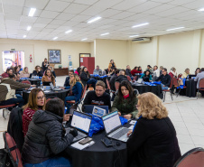 Capacitação reúne técnicos pedagógicos dos NREs para aplicação de IA no ensino da matemática nas escolas do Estado