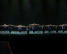 Coreografia Castelo do ballet Teatro Guaira