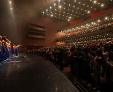 Coreografia Castelo do ballet Teatro Guaira
