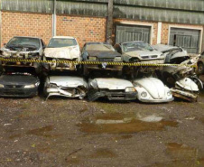 DER/PR vai realizar leilão de sucatas de carros e motos em setembro 