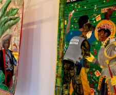 Exposição “Segredo da Cor” traz foco antirracista e brasilidades no Museu Casa Alfredo Andersen