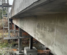 DER/PR reforma ponte entre Cianorte e Tapejara na PR-323 