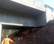 Ponte entre Boa Vista da Aparecida e Três Barras do Paraná recebe melhorias 