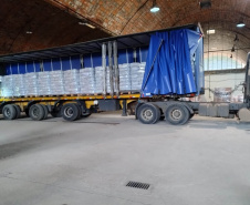 Materiais adquiridos por meio de doação do TCE para atender às vítimas do RS começam a ser entregues