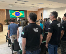 PCPR homenageia servidores com medalhas de serviço policial no Sudoeste
