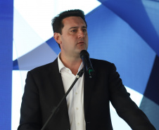 O governador Carlos Massa Ratinho Junior participa nesta sexta-feira (27) de evento de comemoração de 40 anos da Beontag, em Campo Mourão.