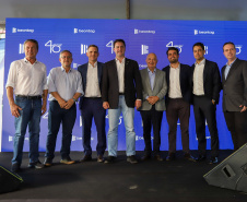 O governador Carlos Massa Ratinho Junior participa nesta sexta-feira (27) de evento de comemoração de 40 anos da Beontag, em Campo Mourão.