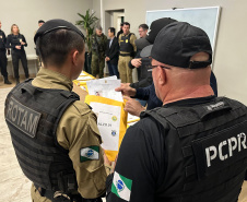 PCPR prende 57 pessoas em três megaoperações simultâneas contra o crime organizado