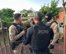 PCPR prende 57 pessoas em três megaoperações simultâneas contra o crime organizado