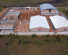 Unidade Nova Escolar Deputado Aníbal Khury está com 65% das obras executadas