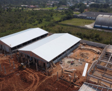 Unidade Nova Escolar Deputado Aníbal Khury está com 65% das obras executadas