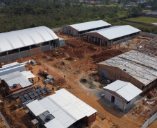 Unidade Nova Escolar Deputado Aníbal Khury está com 65% das obras executadas
