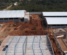 Unidade Nova Escolar Deputado Aníbal Khury está com 65% das obras executadas