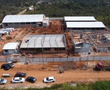 Unidade Nova Escolar Deputado Aníbal Khury está com 65% das obras executadas