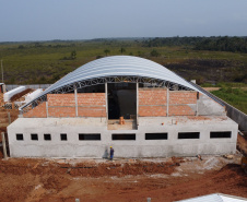 Unidade Nova Escolar Deputado Aníbal Khury está com 65% das obras executadas