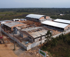 Unidade Nova Escolar Deputado Aníbal Khury está com 65% das obras executadas