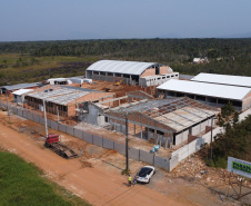 Unidade Nova Escolar Deputado Aníbal Khury está com 65% das obras executadas