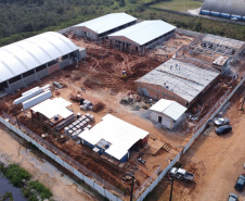 Unidade Nova Escolar Deputado Aníbal Khury está com 65% das obras executadas