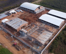 Unidade Nova Escolar Deputado Aníbal Khury está com 65% das obras executadas