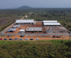 Unidade Nova Escolar Deputado Aníbal Khury está com 65% das obras executadas
