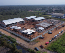 Unidade Nova Escolar Deputado Aníbal Khury está com 65% das obras executadas