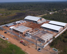 Unidade Nova Escolar Deputado Aníbal Khury está com 65% das obras executadas