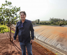 Suinocultor do Oeste do Paraná instala biodigestor e realiza o sonho de produzir com sustentabilidade