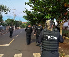 PCPR prende 57 pessoas em três megaoperações simultâneas contra o crime organizado