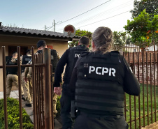 PCPR prende 57 pessoas em três megaoperações simultâneas contra o crime organizado